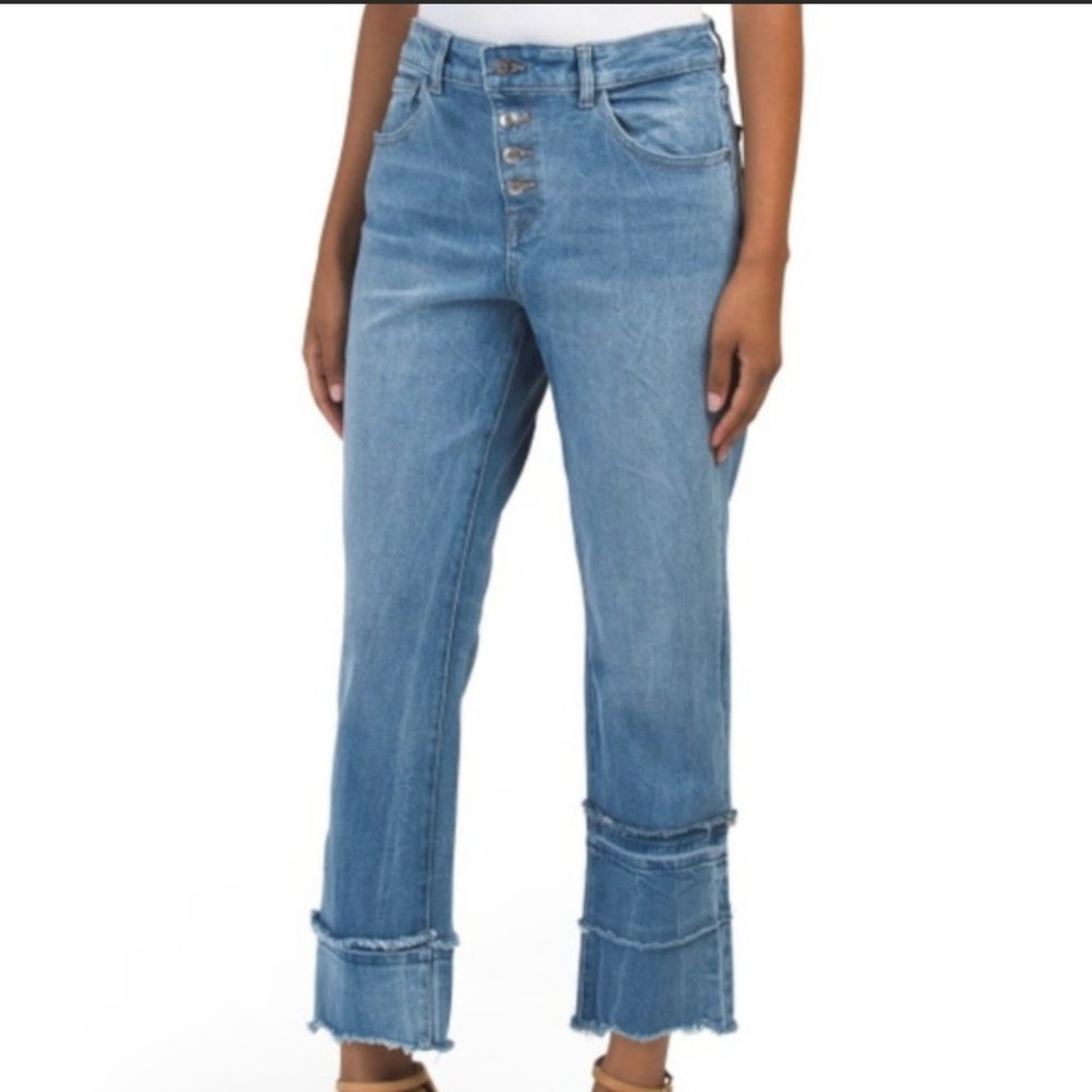 PATTI Smart Denim High Rise Straight- NEVER WORN